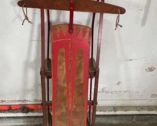 One of Two, Vintage 1950/60's Snow Sleds