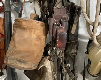 Telephone Lineman's Climbing Gear--Cool & Unusual!