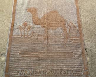 CAMEL Cigarettes Beach Blanket or Gym Towel?