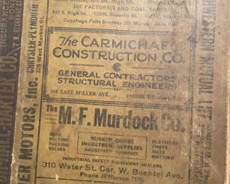 1937 Akron, Barberton, Cuyahoga Falls, Telephone & Advertising Directory