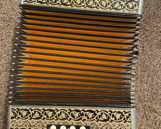 HOHNER Accordian Music Box--Lovely Looks & Sound!!