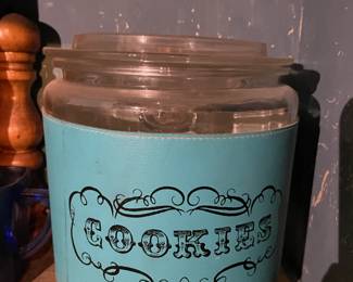 Antique Style, Glass, Cookie Jar