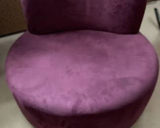 Mod & Modern!! Purple, Round, & Rotates!!! Cool Peeps ONLY!