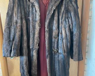 Full Length Fur Coat--Nice Condition!