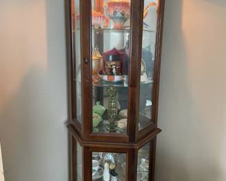 Lighted Curio Cabinet