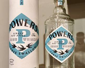 Powers Whisky Bottle (Empty) ( Located in building #2 on the property)