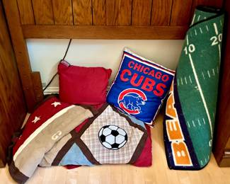Football Rug and Bedding