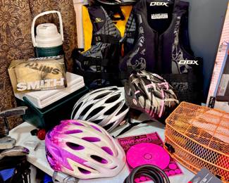 Bike Helmets, Life Jackets and More
