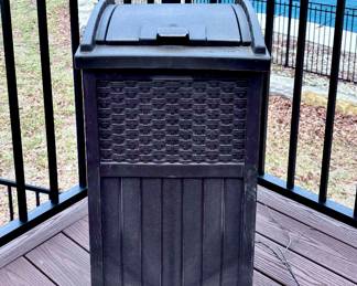 Outdoor Trash Can