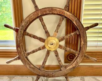 Vintage Ships Wheel