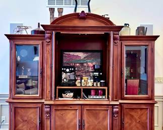 Espresso Bar, 3pc Media Cabinet