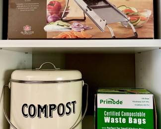 Compost and Mandoline Slicer
