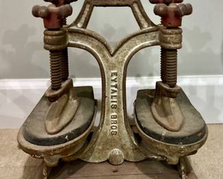 Antique Shoe Press ( Located in building #2 on the property)