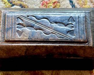 Vintage Leather Box
