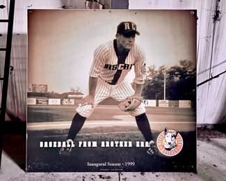 Sign from The Rascals Stadium