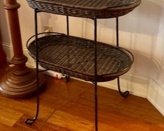 2 Tier Basket Serving Trays 