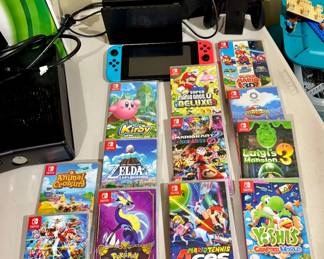 Nintendo Switch Video Game System and Video Games