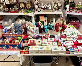 Christmas Ornaments ( Located in building #2 on the property)