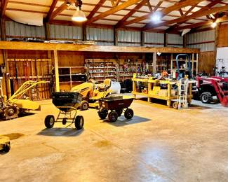 Farm Equipment and Tools ( Located in building #2 on the property)