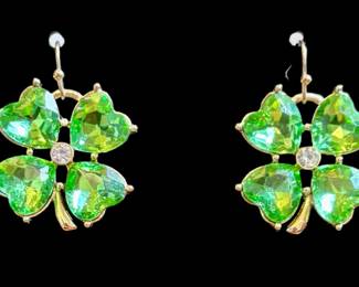 Four Leaf Clover Earrings  / Jewelry