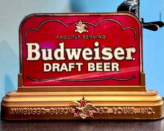 Budweiser Lighted Beer Sign