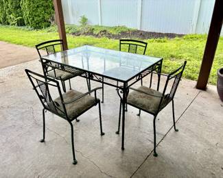 MCM Patio Set