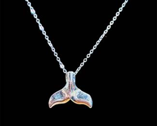 Whale Tale Necklace  / Jewelry