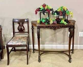 Vintage Table and Chair ( Located in building #2 on the property)