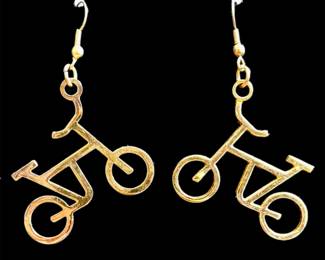 Bicycle Earrings  / Jewelry