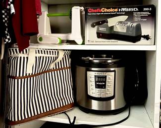 Instapot, Knife Sharpener and Misc.
