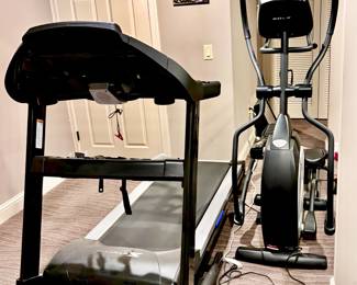 Elliptical and Treadmill