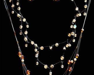  Beaded Necklaces and Earrings  / Jewelry