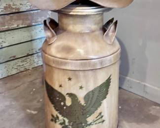 Vintage Milk Jug Seat