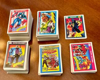 Vintage Marvel Comic Book Cards