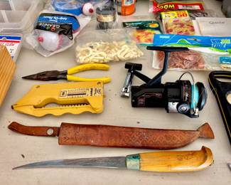 Fishing Knife and Tools