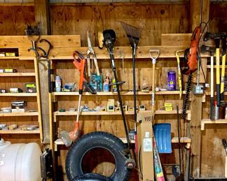 Yard Tools ( Located in building #2 on the property)