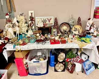 Christmas Décor ( Located in building #2 on the property)