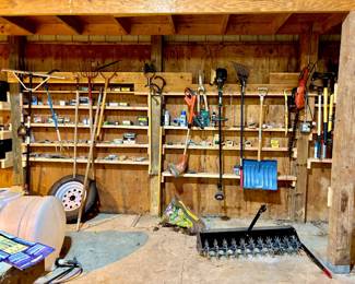 Yard Tools ( Located in building #2 on the property)