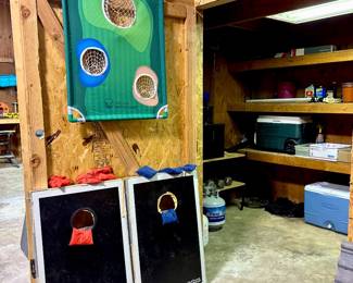 Corn Hole Games ( Located in building #2 on the property)