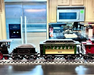 Vintage Liquor Decanter Train Set Jim Beam