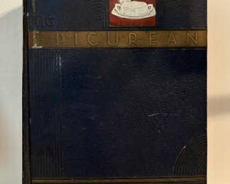 Antique Book The Epicurean: A Complete Treatise Of Analytical And Practical Studies Circa 1920