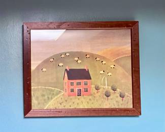 Vintage Barn Art