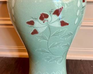 Vintage Celadon Vase