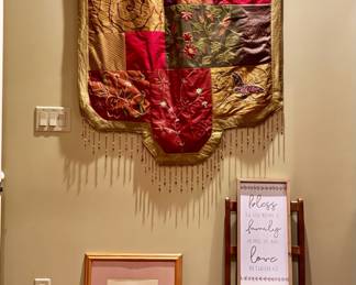 Tapestry, Art and Chair