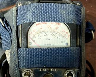 Vintage Megohm Ohm Meter Telephone Line Tester ( Located in building #2 on the property)