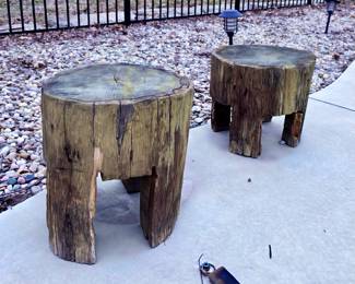 Log Chairs
