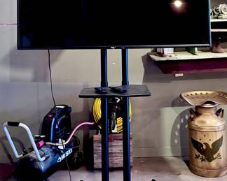 TV on Rolling Stand