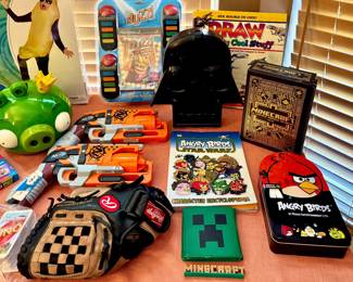 Star Wars, Minecraft and Angry Birds