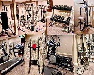 Work Out Room / Gym Equipment 