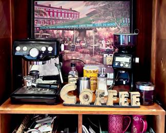Espresso Machine and Accessories